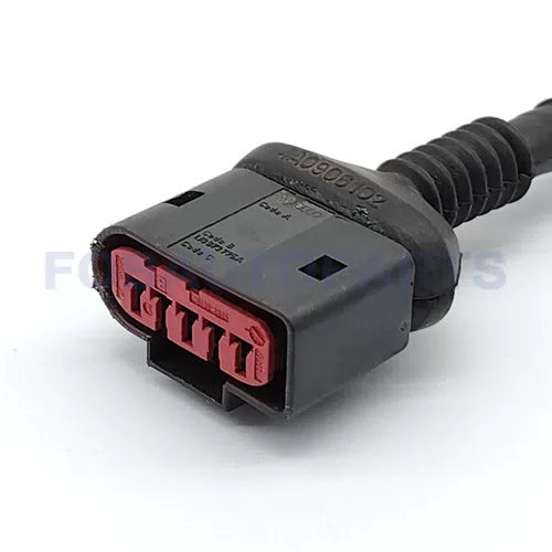 Waterproof Copper Wire Connector Cable Harness Automotive Enclosure for Volkswagen 5Pin Female IP66 Nylon ABS 1J0973775A - image 5